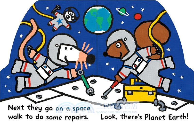 Maisy's Rocket (英國版)(硬頁造型書)