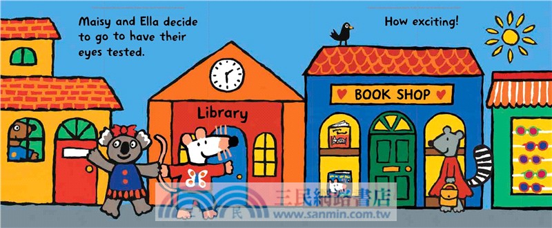 Maisy Goes for an Eye Test (平裝本)(英國版)