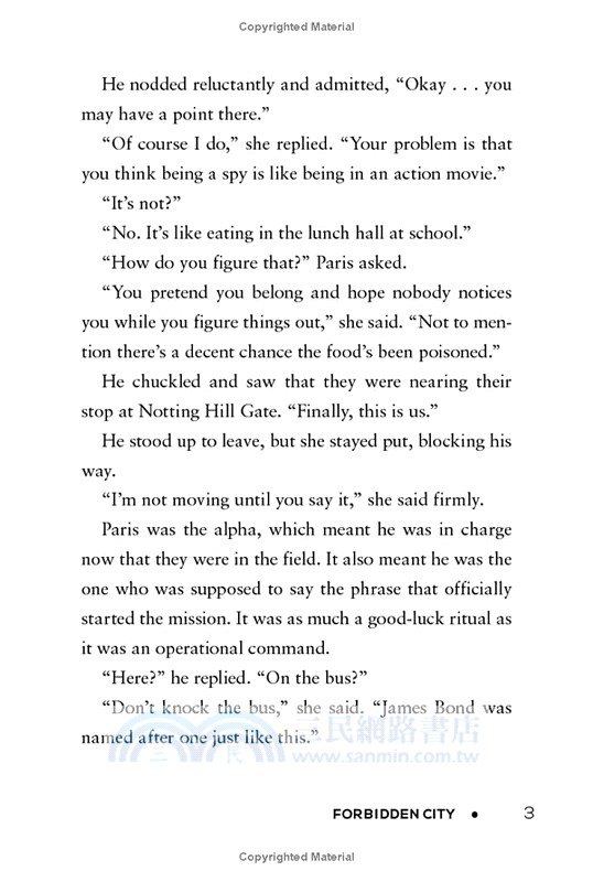 Forbidden City (City Spies #3)(平裝本)