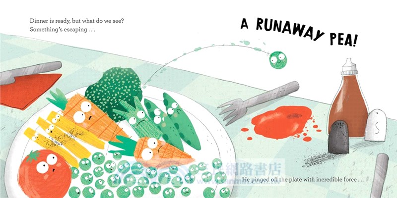 The Runaway Pea (精裝本)