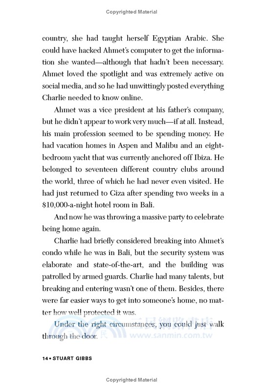 #3 Charlie Thorne and the Curse of Cleopatra (平裝本)