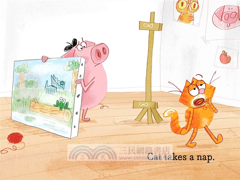 Pig Makes Art: Ready-To-Read Ready-To-Go!