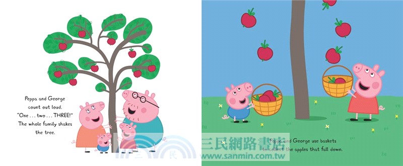 Peppa Pig and the Apple Stand