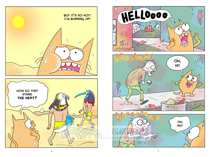 A Blurmp in Time (Catwad's Friend Blurmp #1)(graphic novel)