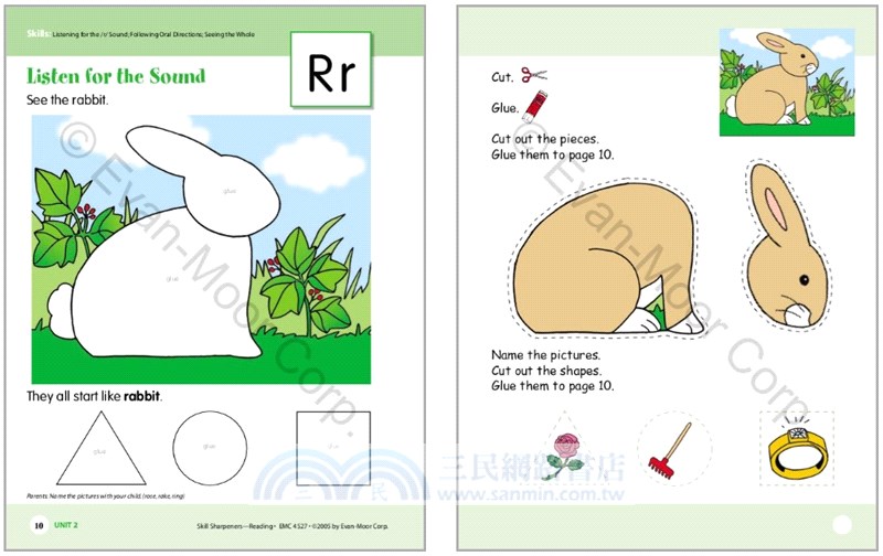 Skill Sharpeners Reading, Grade PreK