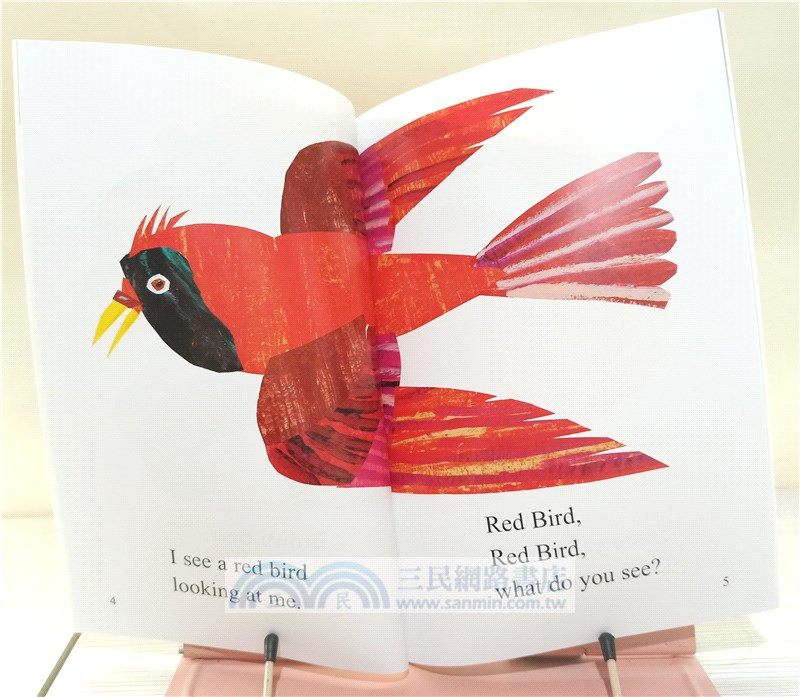 Brown Bear, Brown Bear, What Do You See? (My First Reader Mini Library)(4平裝+1CD)