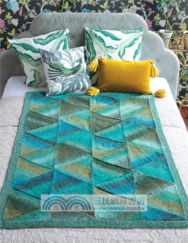 Knit Blankets:25 Colorful & Cozy Throws