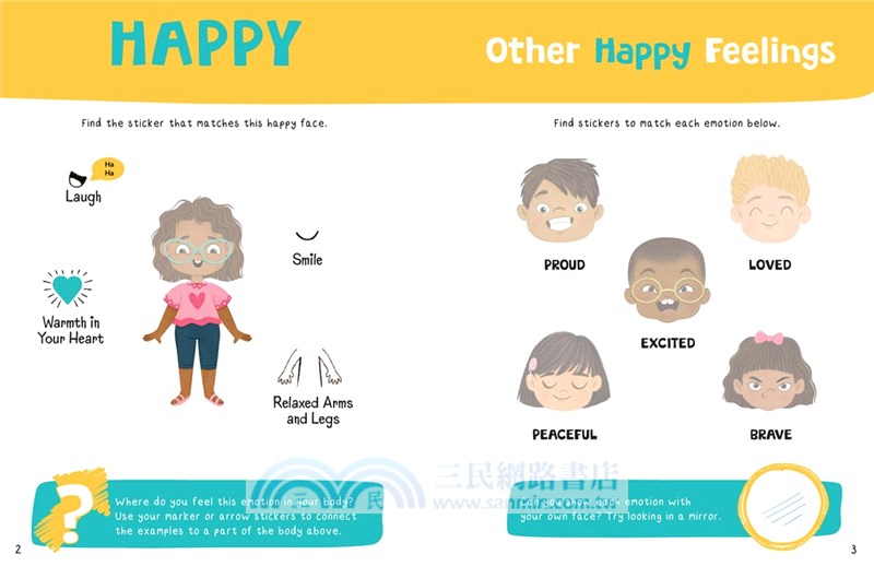 Learning Kindness My Feelings Sticker Book