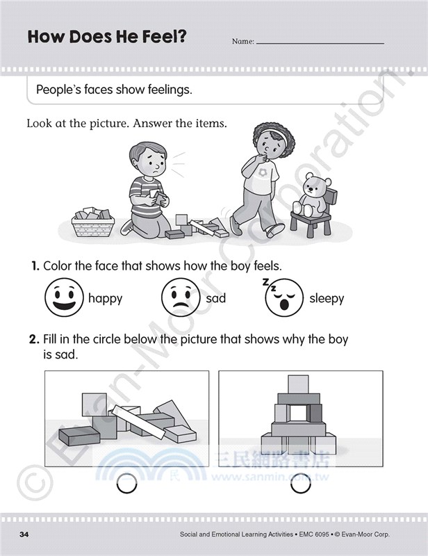 Social and Emotional Learning Activities, Grades Prek-K