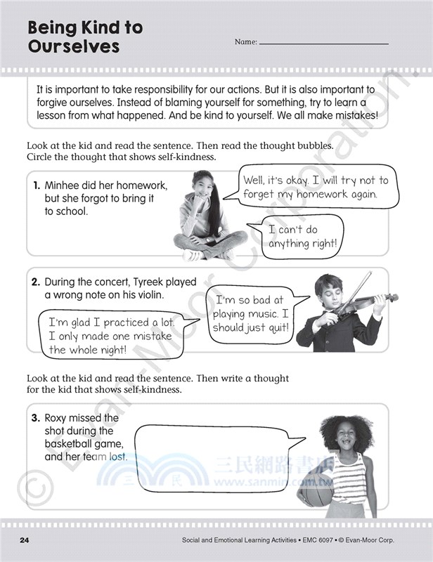 Social and Emotional Learning Activities, Grades 3-4