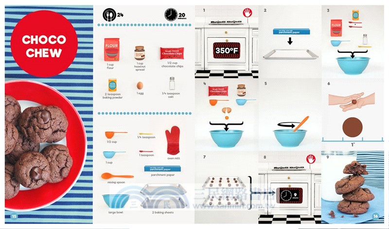 Look and Cook Snacks: A First Book of Recipes in Pictures