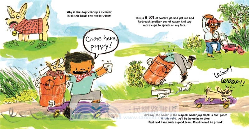 Papá's Magical Water-Jug Clock