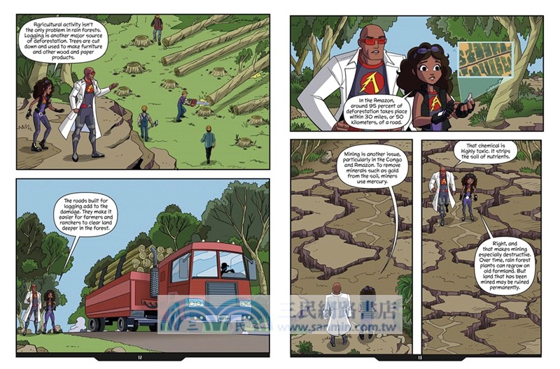 #4 Rain Forest Destruction: A Max Axiom Super Scientist Adventure