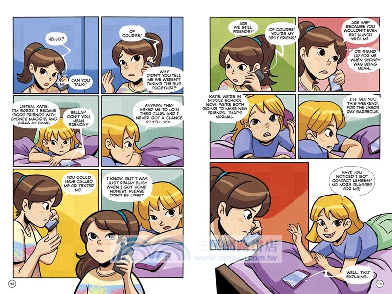 #1 Katie And The Cupcake Cure Graphic Novel (Cupcake Diaries 1)