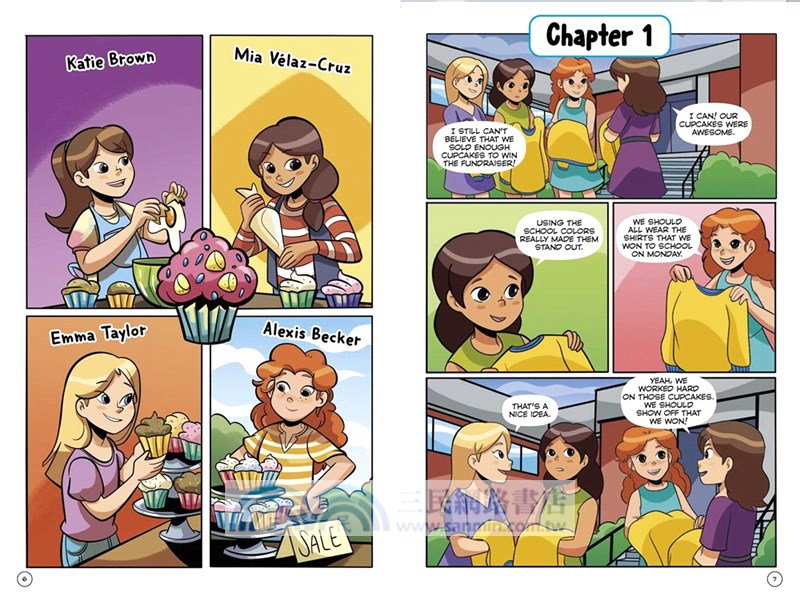 #2 Mia In The Mix Graphic Novel (Cupcake Diaries 2)