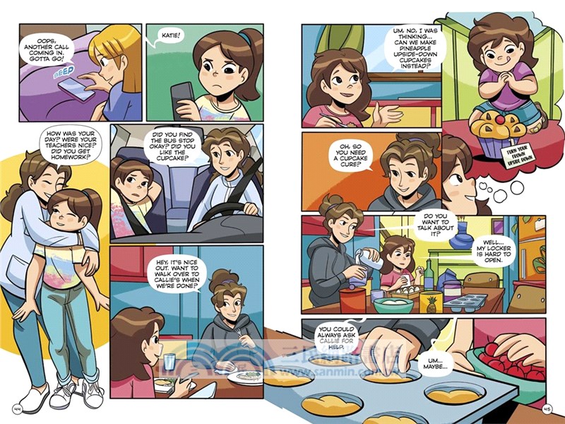 Cupcake Diaries the Graphic Novel Collection (Boxed Set)(共4本)