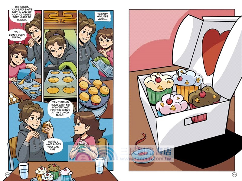 Cupcake Diaries the Graphic Novel Collection (Boxed Set)(共4本)