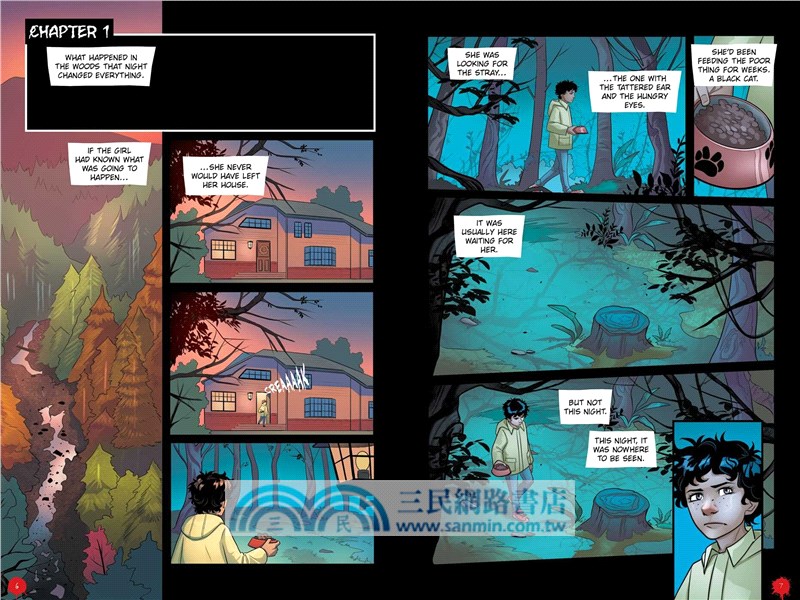 You're Invited to a Creepover: The Graphic Novel #5: There's Something Out There the Graphic Novel