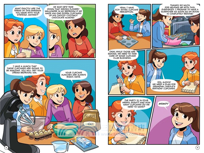 #5 Katie, Batter Up! the Graphic Novel (Cupcake Diaries 5)