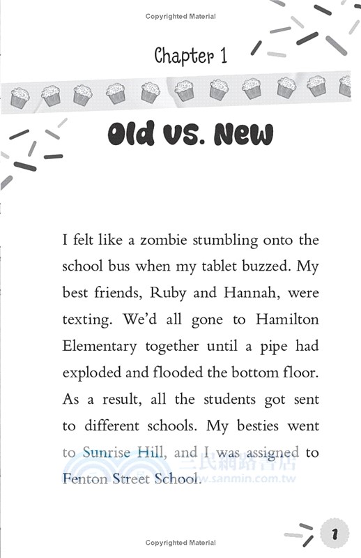 #4 Alana's Cupcake Garden (黑白橋樑書版)