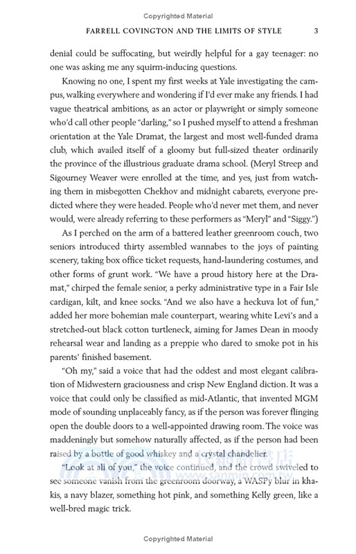 Farrell Covington and the Limits of Style