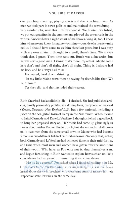 You Like It Darker：Stories