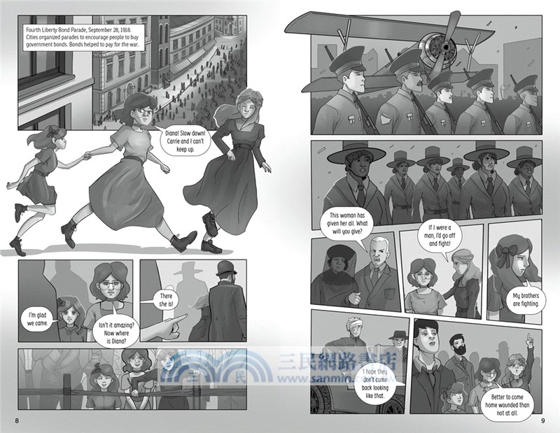 Gemma and the Great Flu: A 1918 Flu Pandemic Graphic Novel