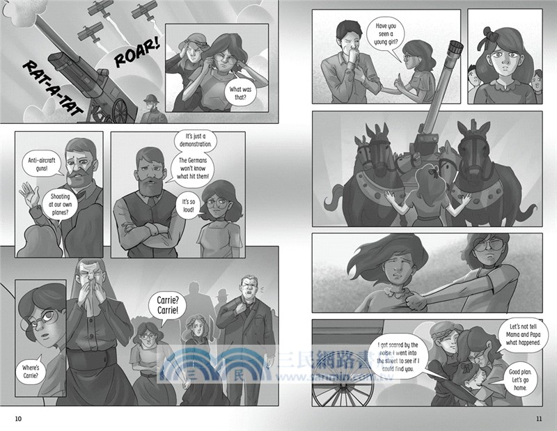 Gemma and the Great Flu: A 1918 Flu Pandemic Graphic Novel
