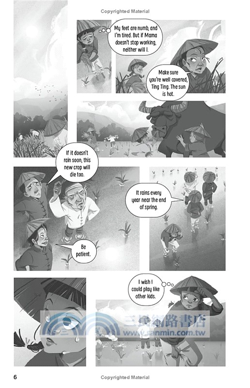 Ting and the Deadly Waters: A 1931 Yangtze River Flood Graphic Novel