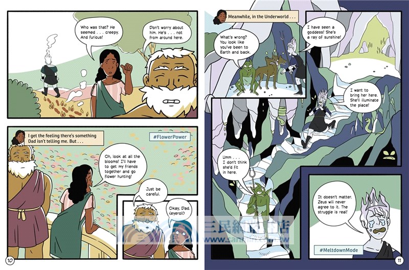 #4 Persephone and the Underworld (Modern Graphic Greek Myth)