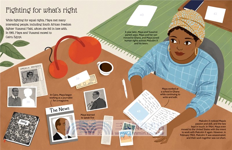 Sticker Life Stories Maya Angelou