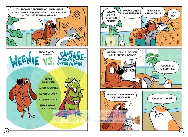 Weenie Featuring Frank and Beans #3: Not-So-Sweetie Pie (graphic novel)