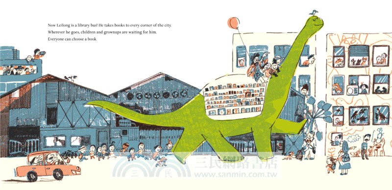 Leilong the Library Bus (精裝本)