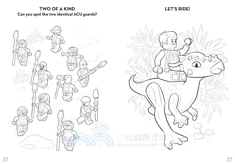 LEGO (R) Jurassic World (TM): Fun to Colour