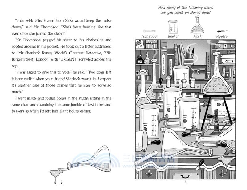 #4 Sherlock Bones and the Horror of the Haunted Castle