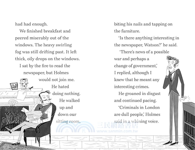 The Sherlock Holmes Children's Collection 1 (10本平裝本+音檔QRcode)