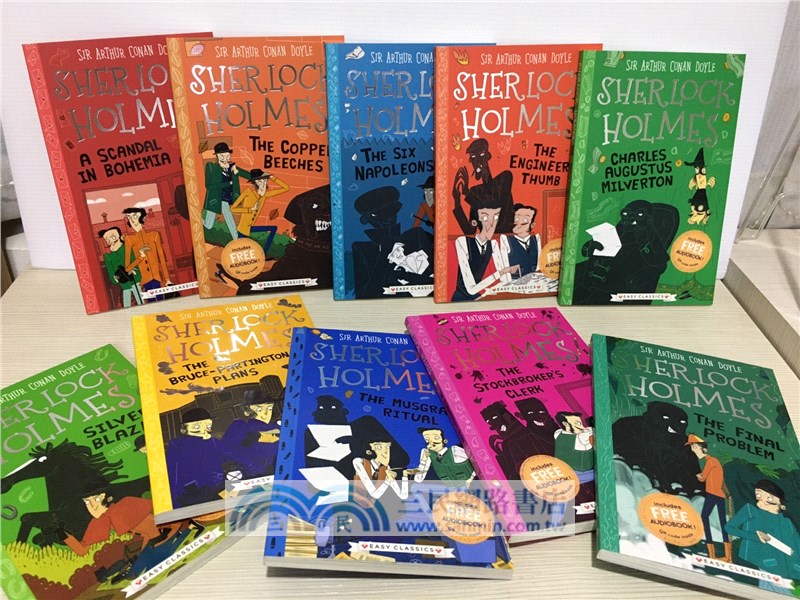 The Sherlock Holmes Children's Collection 2 (10本平裝本+音檔QRcode)