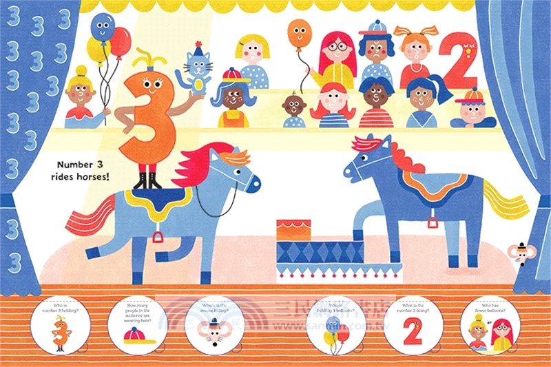 Number Circus (硬頁翻翻書)