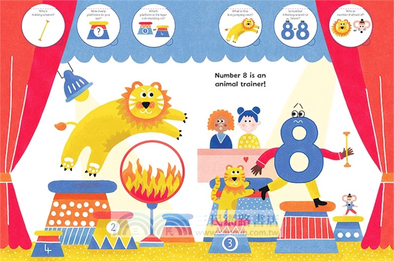 Number Circus (硬頁翻翻書)