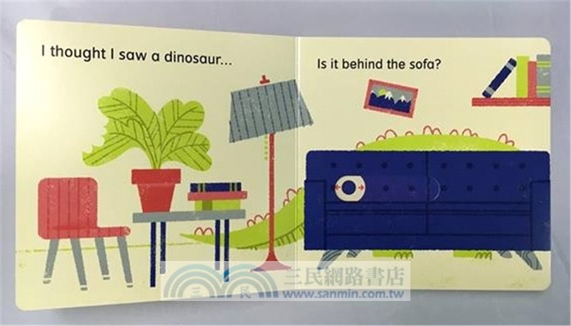 I thought I saw a... dinosaur! (硬頁操作書)