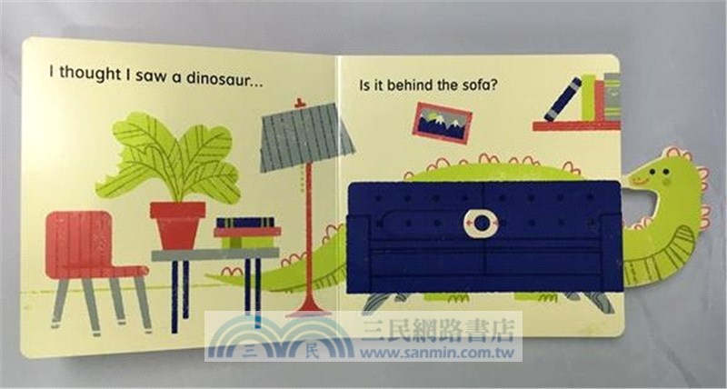 I thought I saw a... dinosaur! (硬頁操作書)