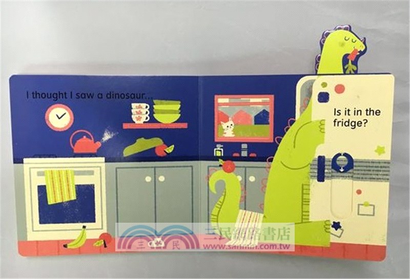 I thought I saw a... dinosaur! (硬頁操作書)