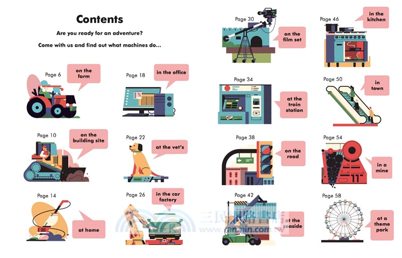 What Do Machines Do All Day