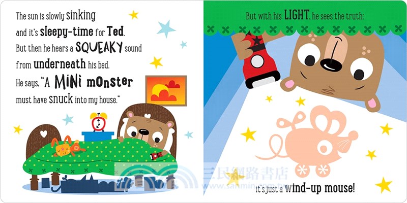 What's Under the Bed, Ted? (隨書附小手電筒)(美國版)