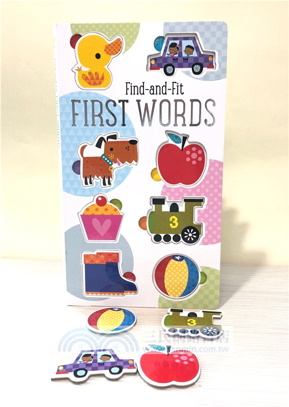 Find and Fit First Words (寶寶的第一本單字啟蒙拼圖書)