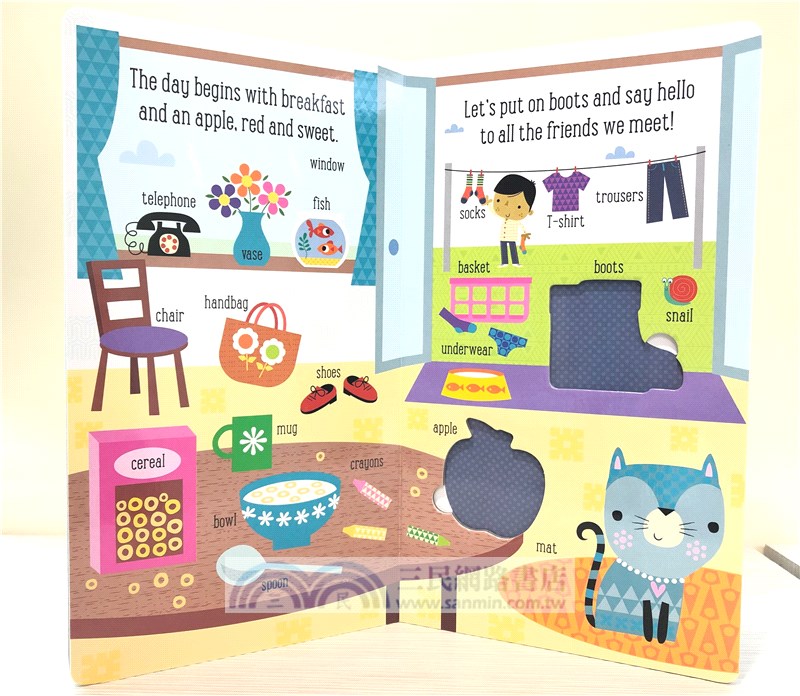 Find and Fit First Words (寶寶的第一本單字啟蒙拼圖書)