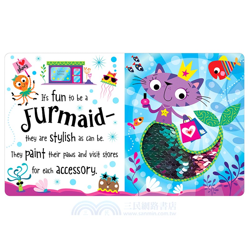 It's Fun to be a Furmaid (硬頁觸摸書)