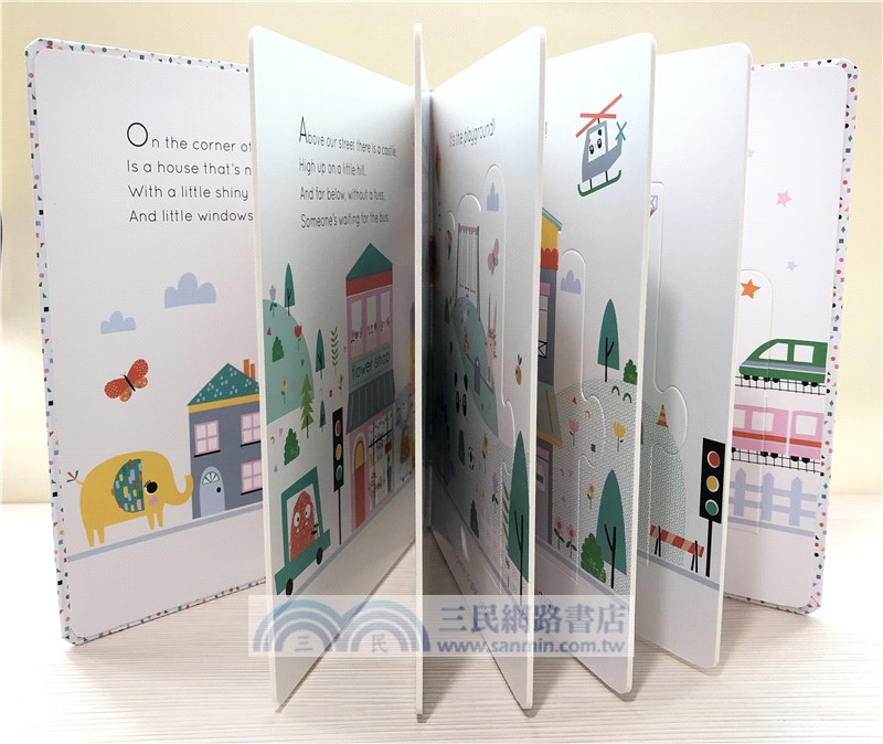 Tiny Town Let's Go Outside: Tiny Town Build A Scene (街景拼圖遊戲書)