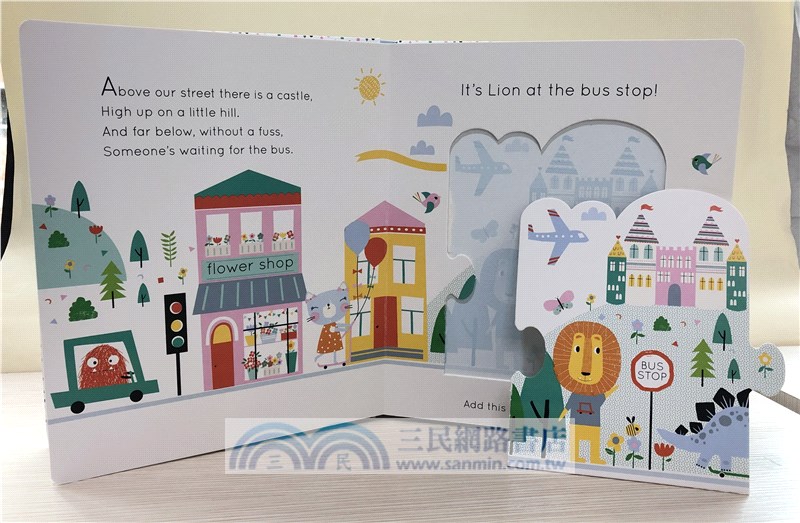 Tiny Town Let's Go Outside: Tiny Town Build A Scene (街景拼圖遊戲書)