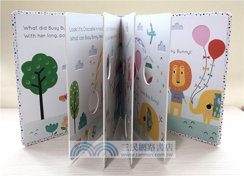 What did Busy Bunny hear? - Tiny Town Touch and Trace (硬頁書)